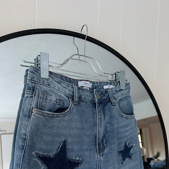 Forever 21 Blue Denim Jacket set - Picture 5 of 9